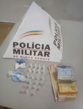 Polícia Militar prende autor por tráfico de drogas