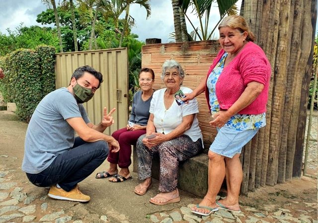 Marcinho e sua equipe visitaram as regiões de Vista Alegre e Brejo