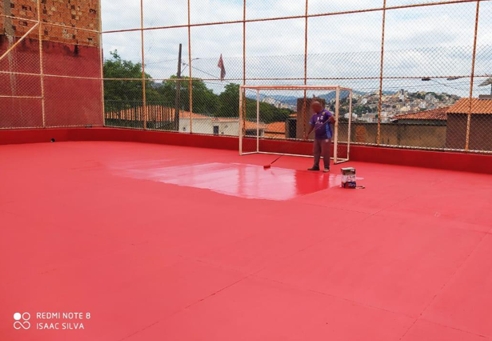 Quadra do “Morro do Sol” vai receber prática de hóquei sobre patins