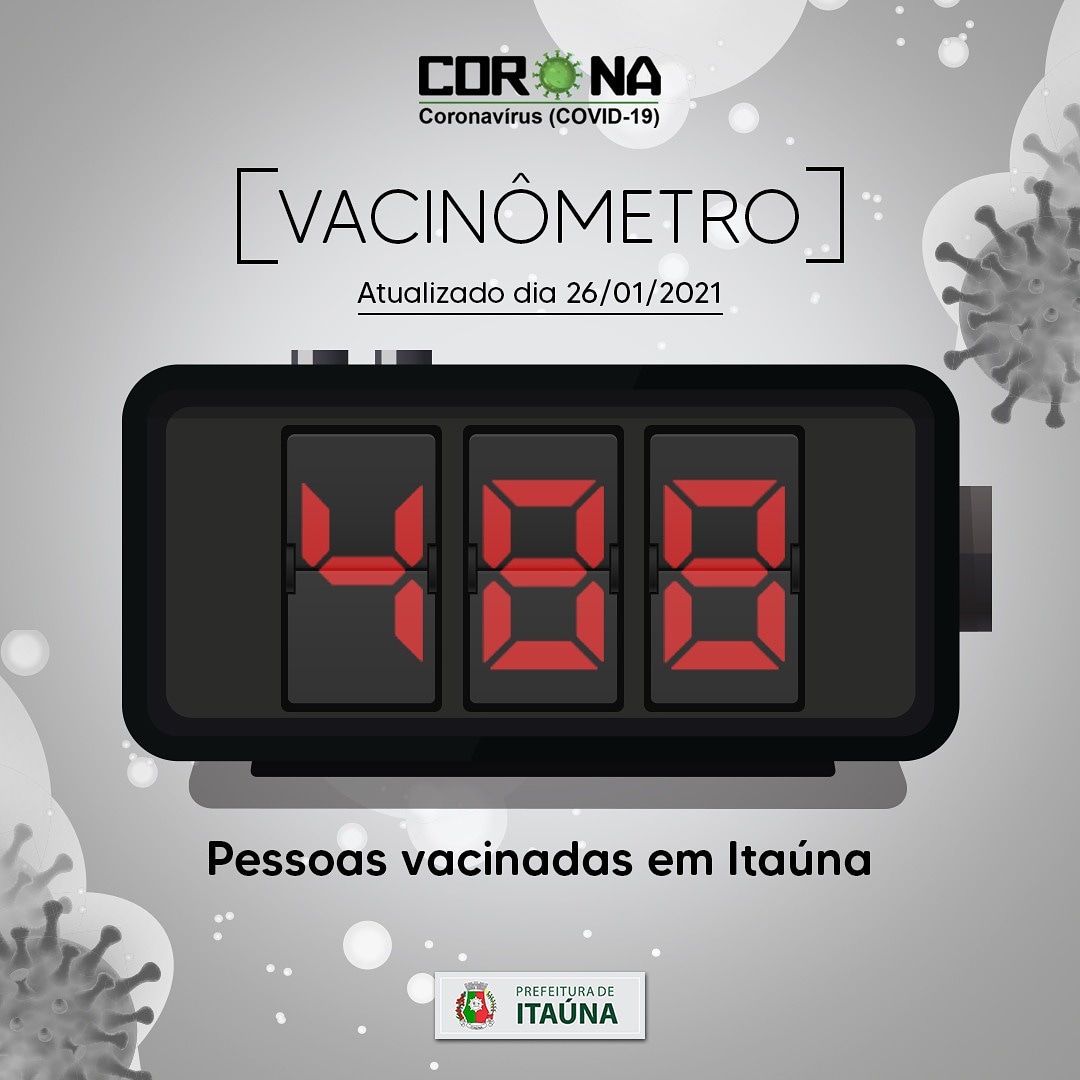 Prefeitura de Itaúna presta contas da vacinação contra Covid-19
