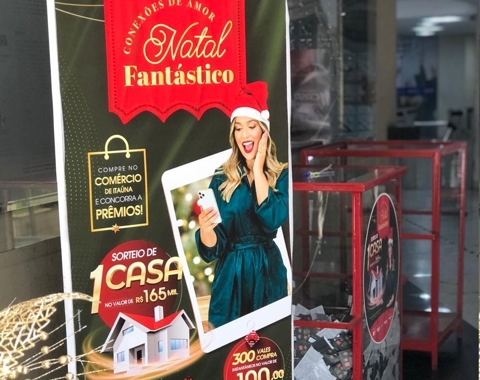 Sorteio da casa da promoção “Natal Fantástico” será nesta quinta-feira