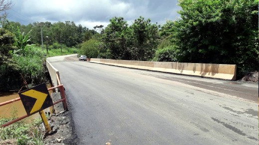 Está pronta a duplicação da ponte do Distrito Industrial