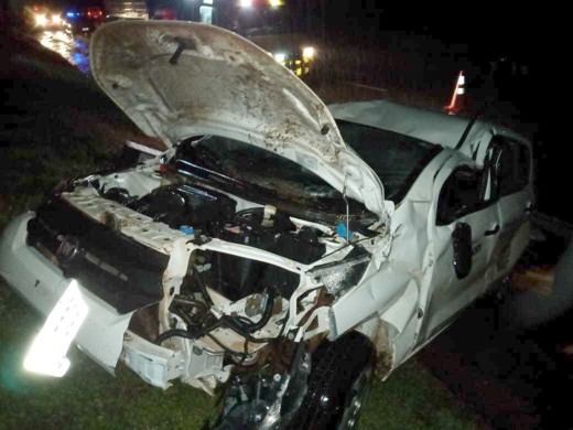 Carro com placa de Itaúna sai da pista em curva e homem morre na hora no Mato Grosso