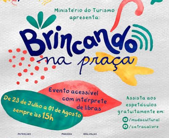 Festival Brincando na Praça ganha edição online