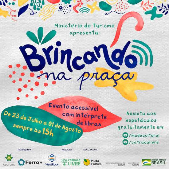 Festival Brincando na Praça ganha edição online
