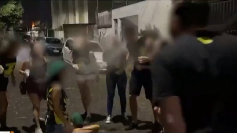 Alunos de medicina cospem em calouros durante trote em Uberaba; veja vídeo