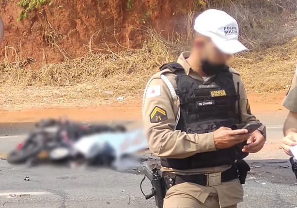 Mais uma colisão mata um motociclista