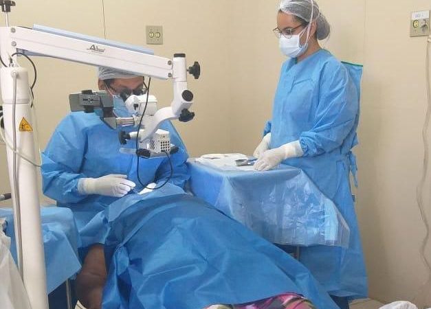 Centro Oftalmológico realizou mais 68 cirurgias de catarata no fim de semana