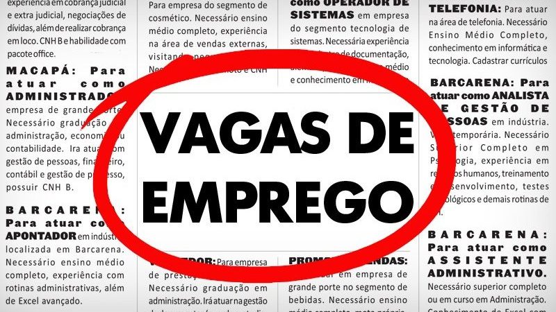 Comércio de Itaúna oferece 27 vagas de emprego
