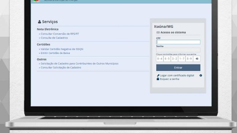 Emissores de Nota Fiscal Eletrônica de Serviços via Web service em Itaúna devem ficar atentos