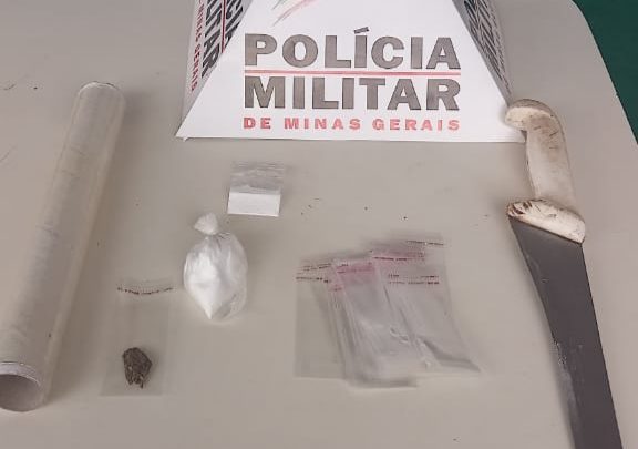 PM prende suspeito de tráfico de drogas em Itatiaiuçu