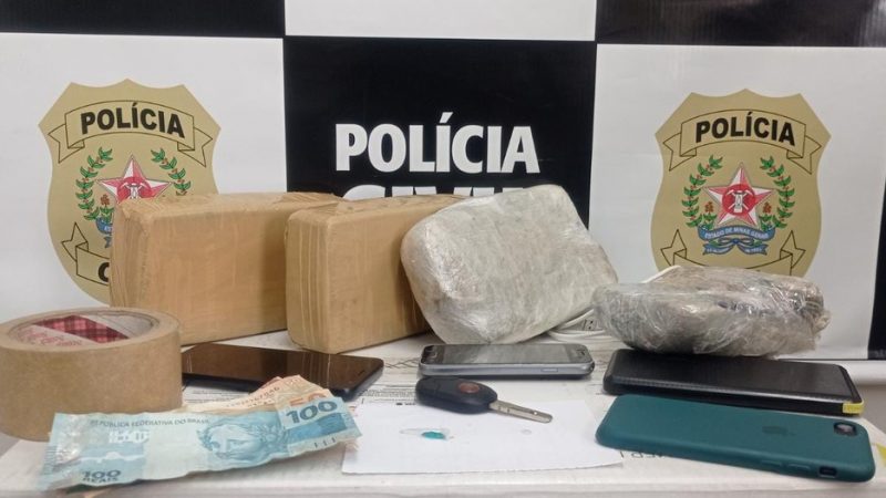 Suspeito de tráfico de drogas é preso pela Polícia Civil em Itaúna