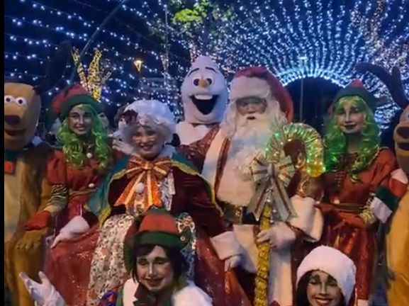 Acendimento da luzes da “Fantástica Cidade do Natal 2021” foi ontem, dia 6