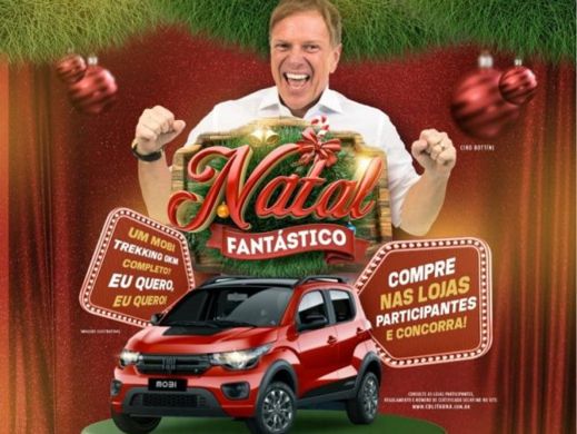 Campanha “Natal Fantástico” vai sortear um carro 0km