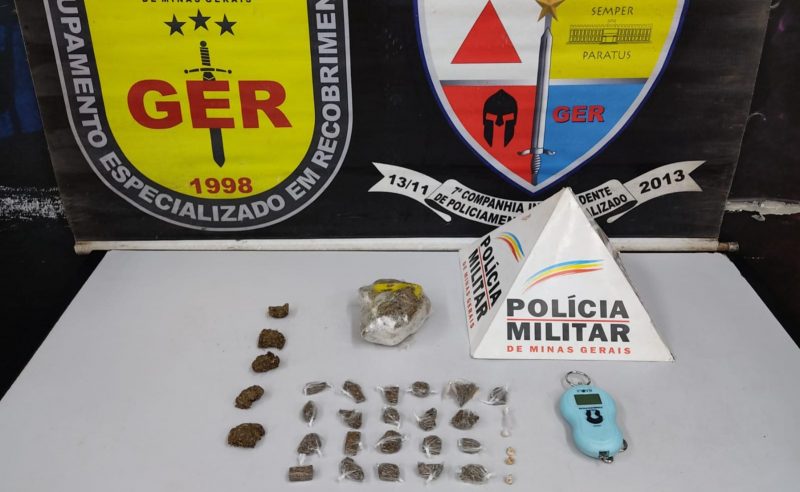 Droga é apreendida no Bairro Irmãos Auler