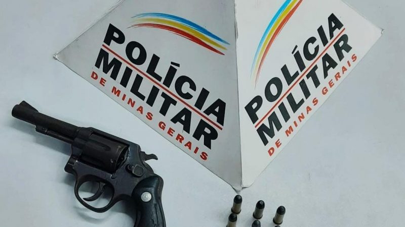 Homem preso com arma de fogo no “Morada Nova”