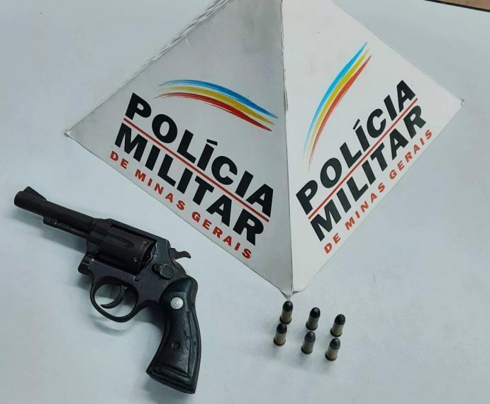 Homem preso com arma de fogo no “Morada Nova”