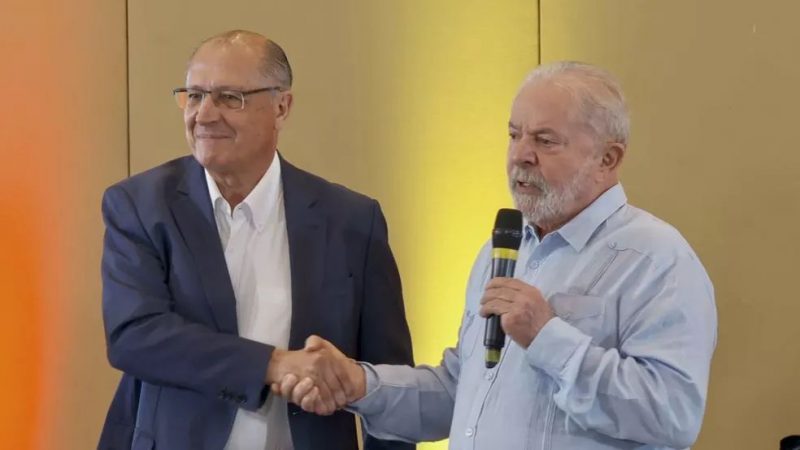Em São Paulo, PSB oficializa nome de Alckmin como vice de Lula