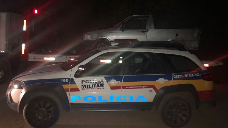 Três menores foram detidos por furto de veículo em Itaúna
