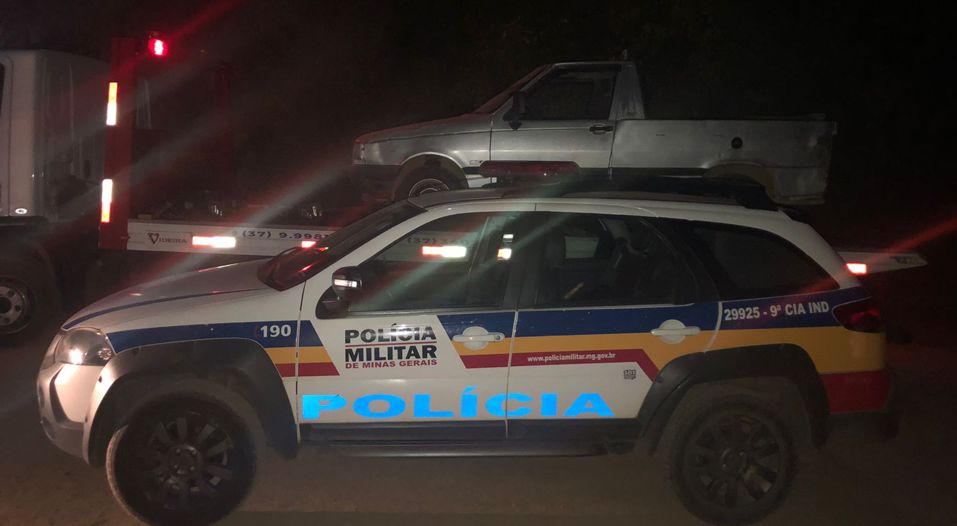 Três menores foram detidos por furto de veículo em Itaúna
