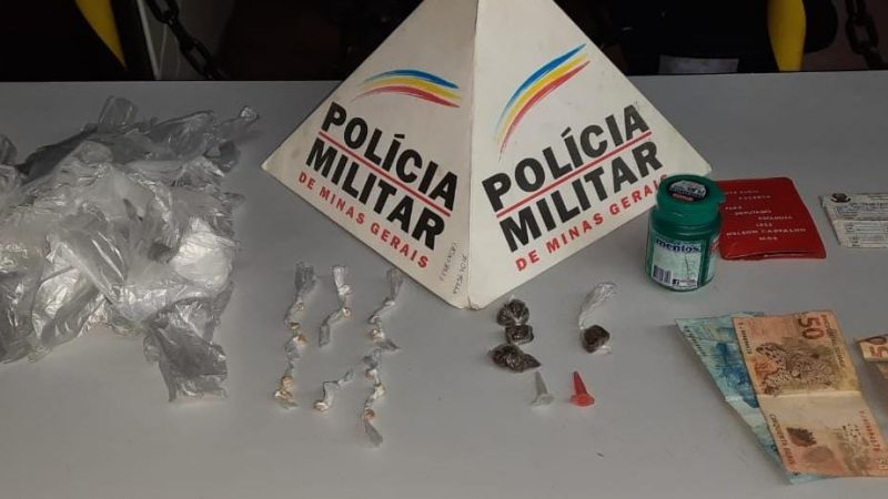 PM prende dois homens em Santanense por tráfico de drogas