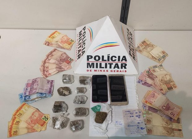 Adolescente apreendido com maconha no bairro Padre Eustáquio