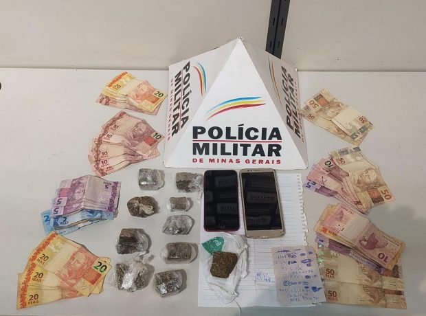 Adolescente apreendido com maconha no bairro Padre Eustáquio