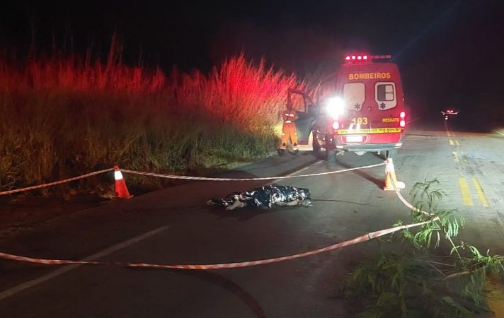 Homem morre atropelado por caminhão na Rodovia MG 431