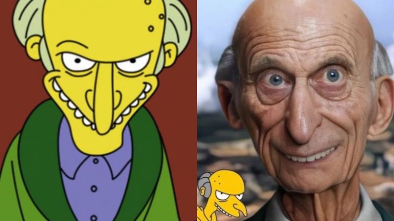 E se Os Simpsons fossem pessoas reais? Inteligência artificial mostra os personagens de carne e osso