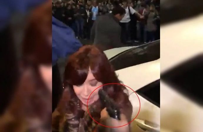 Brasileiro tenta matar Cristina Kirchner na Argentina