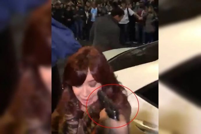 Brasileiro tenta matar Cristina Kirchner na Argentina