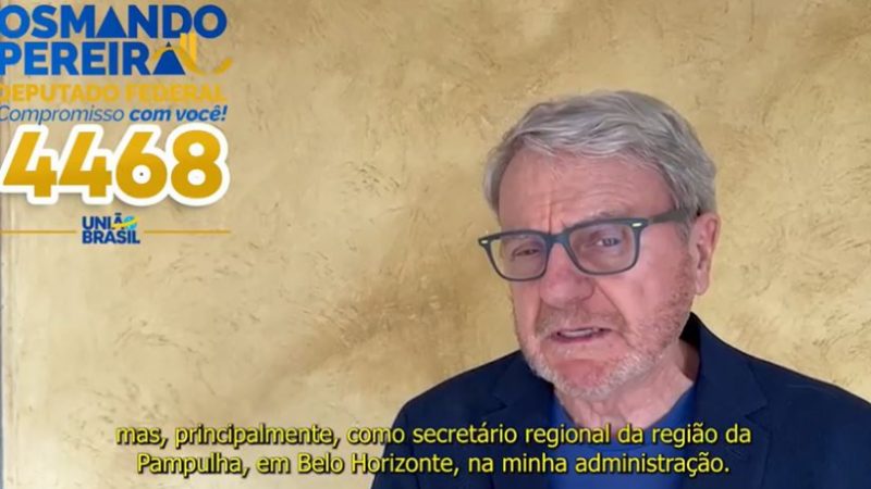 Osmando Pereira é o que tem mais chances de se eleger deputado federal