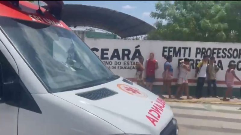 Estudante abre tiroteio contra colegas em uma escola pública do Ceará