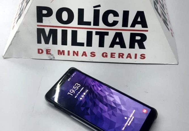 PM recupera celular furtado com a prisão dos suspeitos