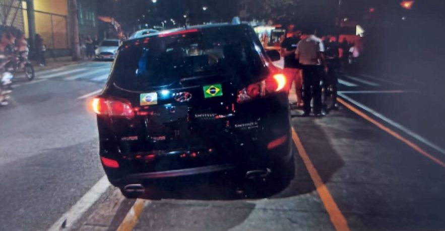 Motorista bêbado provoca acidente na avenida Jove Soares