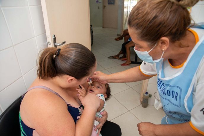 Campanha de Multivacinação e contra a Poliomielite são prorrogadas até o dia 21 de outubro