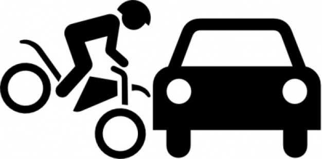 Alta velocidade e asfalto molhado provocam acidente entre moto e carro