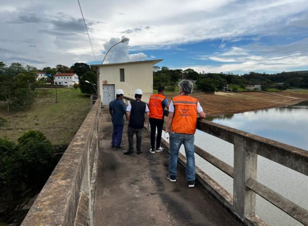 Defesa Civil faz vistoria na Barragem de Itaúna para verificar sua segurança