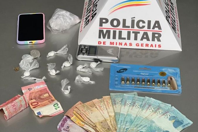 Casal é preso por tráfico de drogas no Bairro Cidade Nova