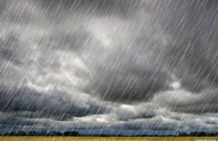 INMET alerta para possível intensificação de chuvas de até 100 mm/dia em Itaúna e região