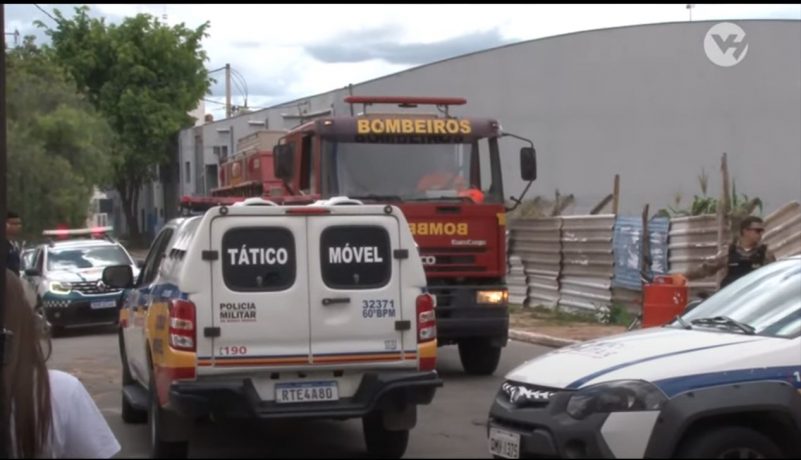 Presidiários em Nova Serrana ateam fogo em colchões por causa do controle de visitas