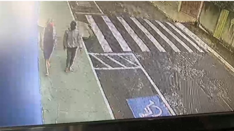 Vídeo mostra suspeitos de assalto a um  supermercado do Bairro Padre Eustáquio