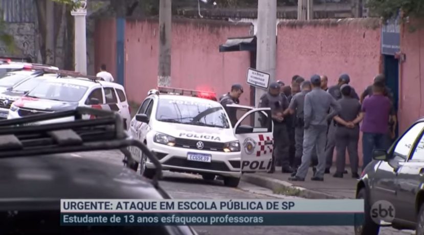 Vídeo: adolescente de 13 anos ataca escola em SP, mata uma professora e fere cinco