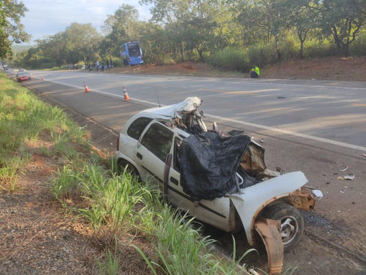 Cinco pessoas da mesma família morrem em acidente na BR-040 em Minas Gerais