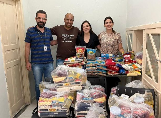 Alimentos da campanha “Quem tem fome tem pressa” foram entregues ao Banco de Alimentos