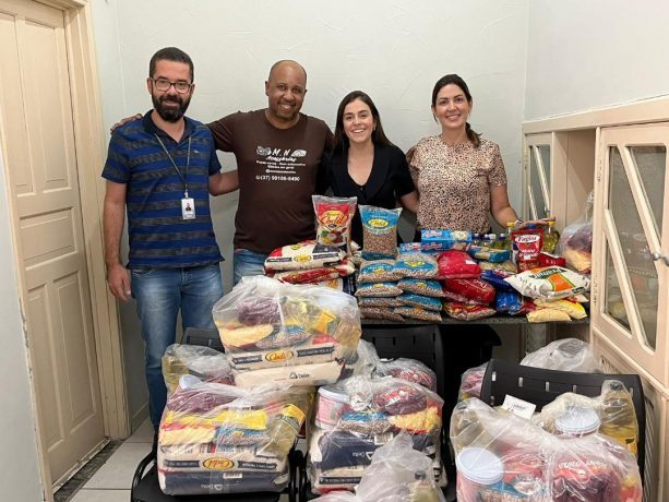 Alimentos da campanha “Quem tem fome tem pressa” foram entregues ao Banco de Alimentos