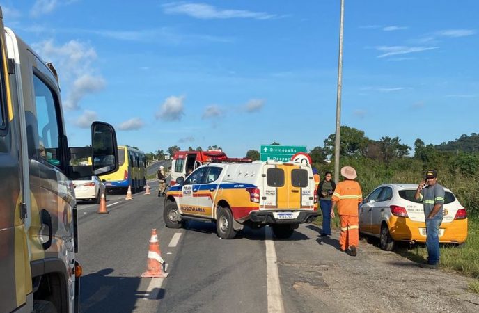 Homem morre atropelado quando fazia pintura na MG 050; causa pode ter sido sinalização ineficiente