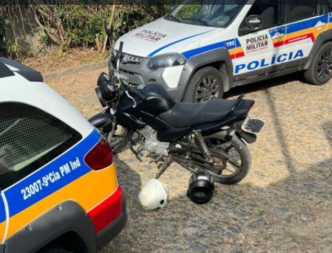 Localizada motocicleta usada em homicídio no dia 26 no bairro Morada Nova