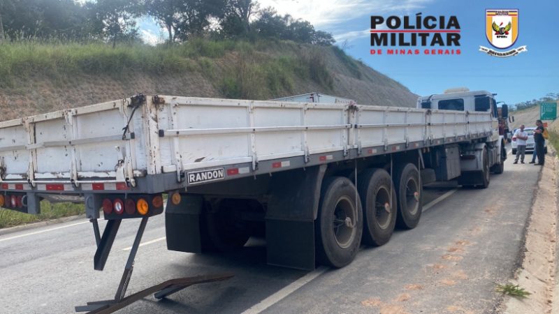 Vídeo: motociclista bate na traseira de caminhão e morre na MG 050, em Divinópolis