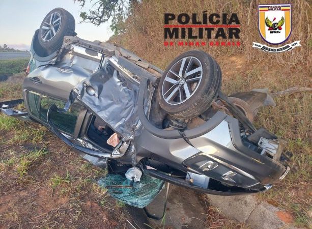 Mais um acidente na MG 050, em Formiga, que deixa duas pessoas com ferimentos graves
